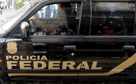 Carro da Polícia Federal no Rio de Janeiro