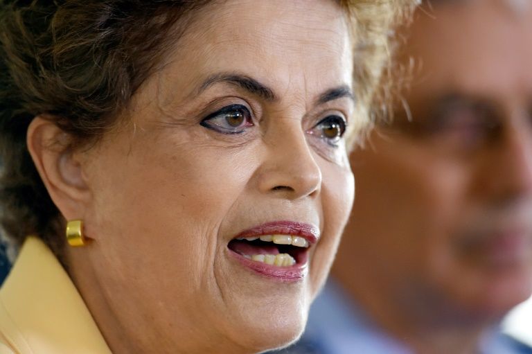 A presidente Dilma Rousseff, em Brasília, no dia 5 de março de 2016