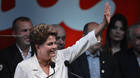 Presidente reeleita, Dilma Rousseff, faz pronunciamento durante evento em hotel em Brasília
