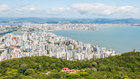 Vista aérea de Florianópolis, Santa Catarina