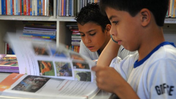 Crianças na escola